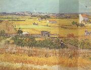 Vincent Van Gogh, Havest at La Crau,wtih Mountmajour in the Background (nn04)
